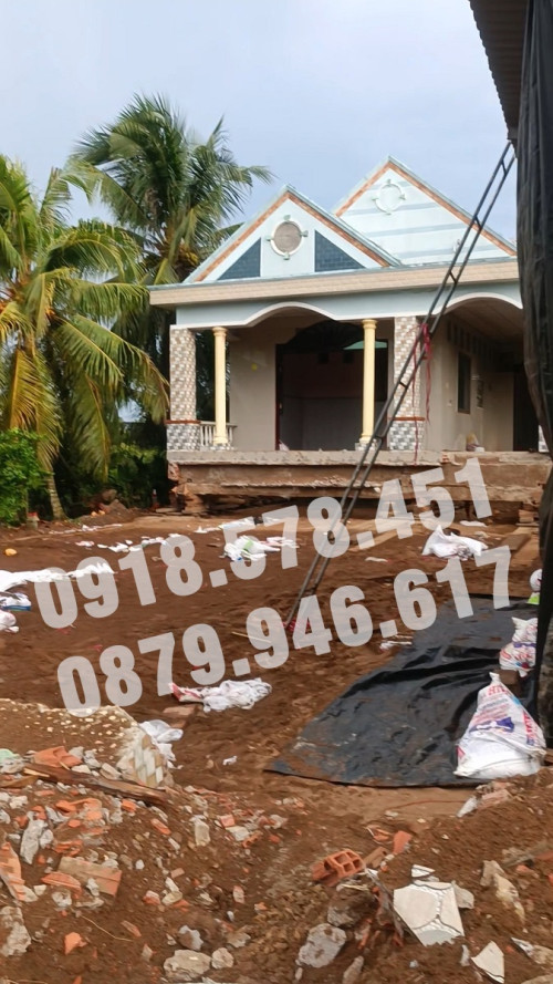 di doi nha 25m nang cao 1m tien giang