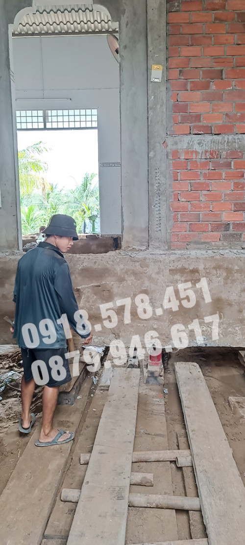 di doi nha ngang 8m dai 12m lui 10m nang cao 1m tai tien giang 4